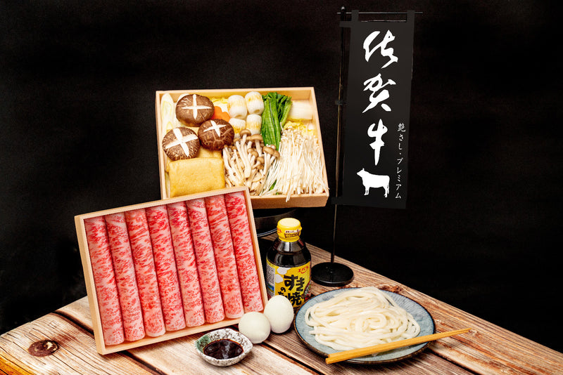 【儀式感】日式火鍋: 日本A5佐賀牛壽喜燒套餐