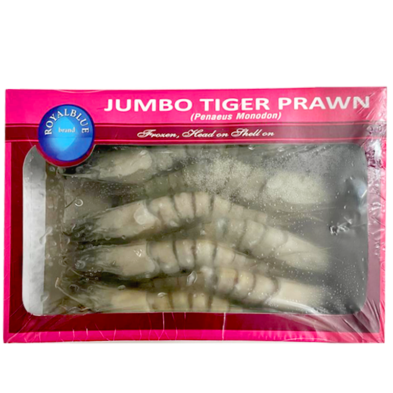 越南珍寶虎蝦500G Jumbo Tiger Shrimp (500G)