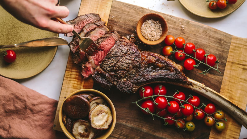 Butcher巨型澳洲穀飼戰斧牛扒40+oz Tomahawk steak
