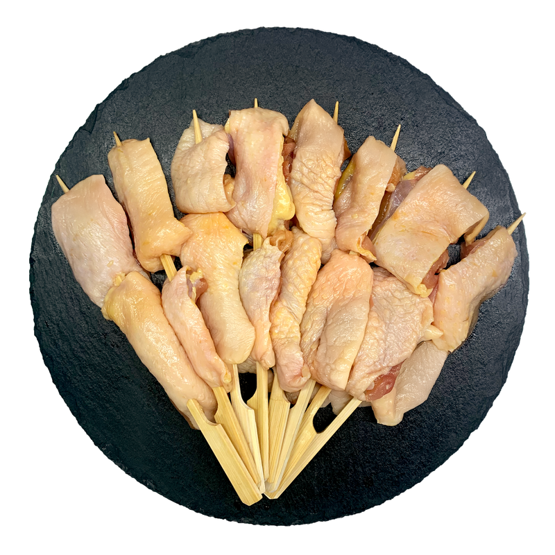 【營火x呢度】168熟成厚切雞腿肉串燒