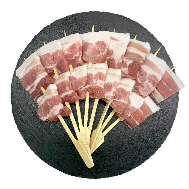 【營火x呢度】168熟成厚切五花肉串