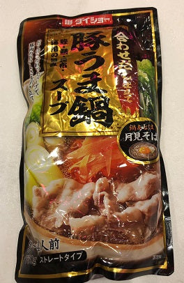 海鮮風味豚肉湯底Pork with Seafood Hot Pot Broth